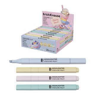 Маркер для выделения текста ErichKrause VisioLine V-17-L Слив...