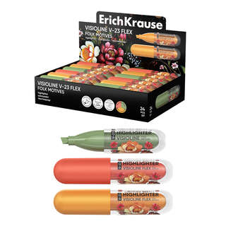 Маркер для выделения текста ErichKrause VisioLine V-23 Фолк-м...