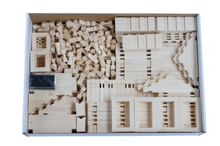 Деревянный конструктор Лесовичок 'Разборный домик' №5, 280 деталей 3