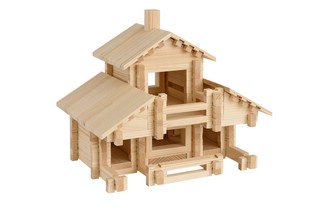 Деревянный конструктор Лесовичок 'Разборный домик' №5, 280 деталей 6