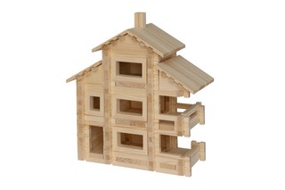 Деревянный конструктор Лесовичок 'Разборный домик' №5, 280 деталей 7
