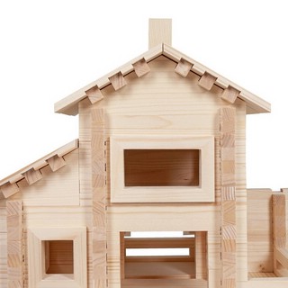 Деревянный конструктор Лесовичок 'Разборный домик' №6, 355 деталей 10