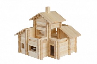 Деревянный конструктор Лесовичок 'Разборный домик' №6, 355 деталей 7