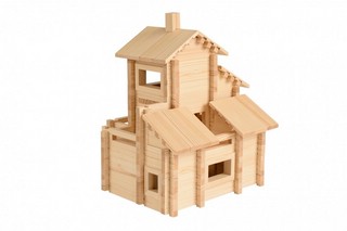 Деревянный конструктор Лесовичок 'Разборный домик' №6, 355 деталей 8