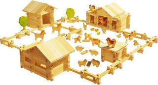 Деревянный конструктор Лесовичок 'Солнечная ферма №5', 451 элемент 2