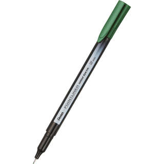 Линер Pentel Pointliner Colour 0.4 мм, чернила зеленые, S40-D