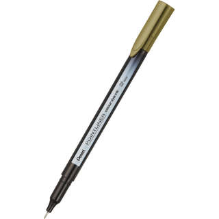 Линер Pentel Pointliner Colour 0.4 мм, цвет чернил золотисто-...