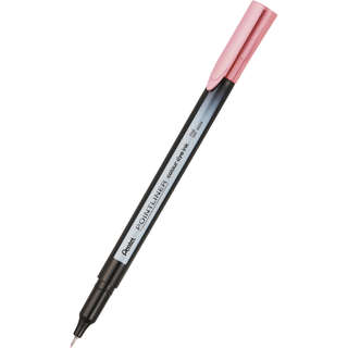 Линер Pentel Pointliner Colour 0.4 мм, цвет чернил нежно-розо...