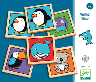 Djeco Настольная игра Мемо-нимо 1