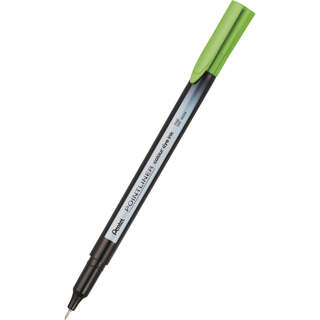Линер Pentel Pointliner Colour 0.4 мм, цвет чернил салатовый ...