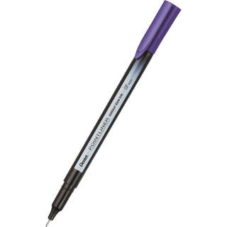 Линер Pentel Pointliner Colour 0.4 мм, цвет чернил фиолетовый...