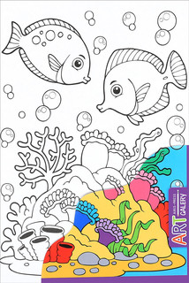 Основа для творчества 'Морское дно'