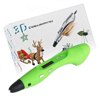 3D ручка RP-400 (EASY REAL) с OLED-дисплеем, зеленая 5