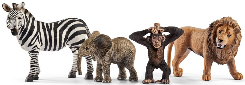 Schleich Набор фигурок Дикие животные 42387