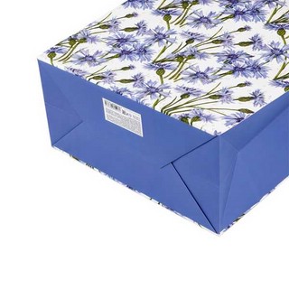 Пакет подарочный 'Flora: Васильки', 26х32х13 см, артикул 2-852/18 2