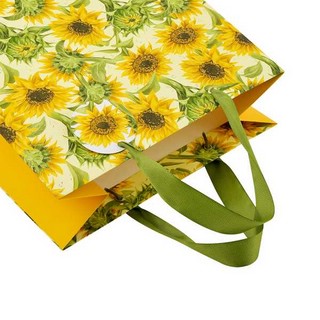 Пакет подарочный 'Flora: Подсолнухи', 26х32х13 см, артикул 2-858/21 2