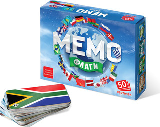 Нескучные игры Обучающая игра Мемо Флаги