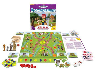 Настольная игра Звезда, 'Простоквашино. Счет', 8682 2