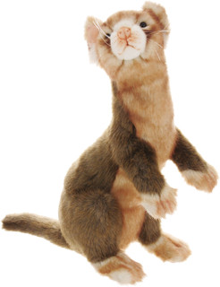 Мягкая игрушка Hansa Хорек, 32см