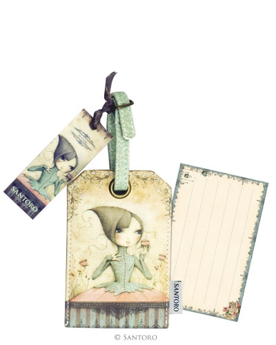 Бирка на багаж из серии Gorjuss - If Only