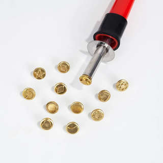 Набор штампов для выжигания 12 шт, узоры 4