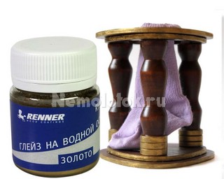 Золотой водный глейз Renner, 40 мл, RY M023