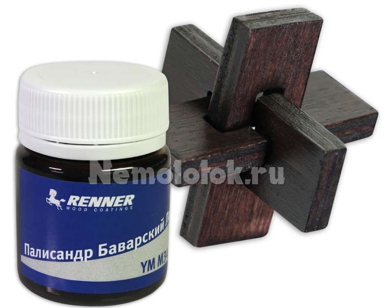 Лазурь Палисандр баварский Renner, 40 мл, YM M349