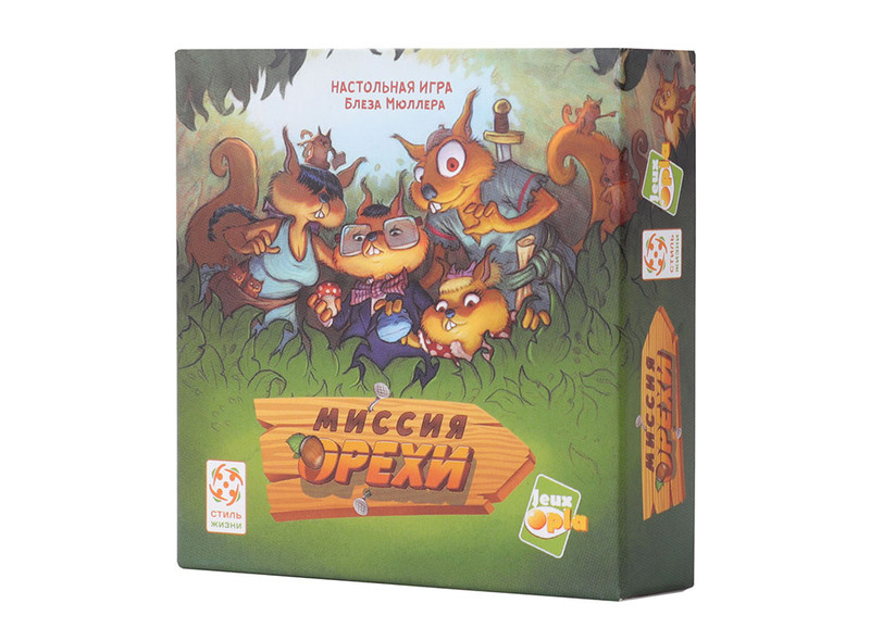 Настольная игра Миссия Орехи