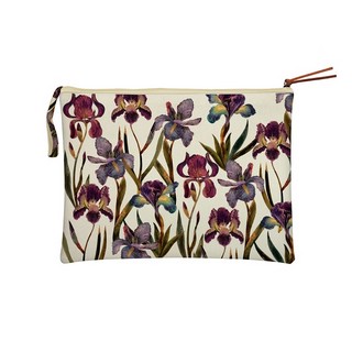 Папка на молнии А4 (37х27 см) BV Flora Ирисы, 14-092/09