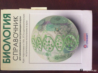 Биология. Справочник для школьников и поступающих в вузы. ФГОС 15