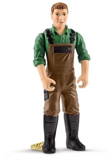 Schleich Игровой набор Фермер с козлом 42375 2