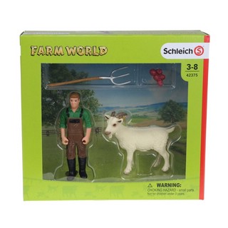 Schleich Игровой набор Фермер с козлом 42375 4
