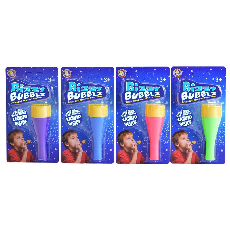 Набор для выдувания мыльных пузырей BIZZY BUBBLZ. Цена за 1шт.