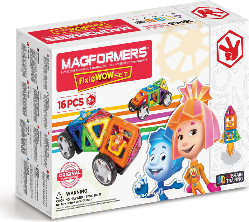 Magformers Магнитный конструктор Fixie Wow Set