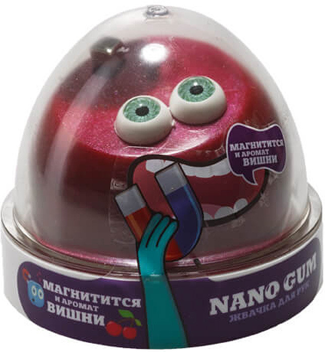 Жвачка для рук Nano gum 'Магнитный с ароматом вишни'