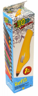 Картридж для 3D-ручки "Вертикаль", желтый Redwood, цвет жёлтый