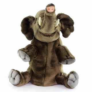 Мягкая игрушка на руку Слон, 24 см, Hansa 5