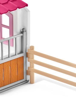 Schleich Игровой набор Стойло с кобылой Лузитанской породы 42368 6