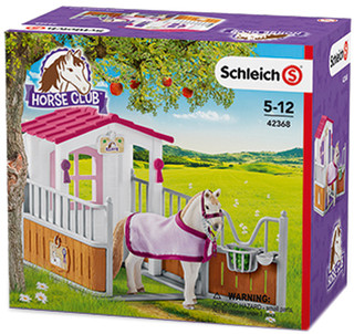 Schleich Игровой набор Стойло с кобылой Лузитанской породы 42368 8