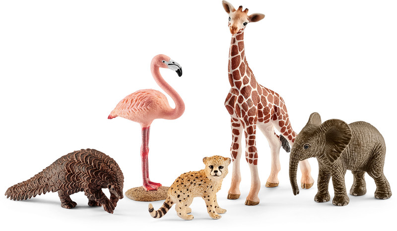 Schleich Набор фигурок Животные дикой природы 42388