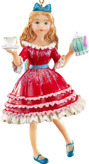 Украшение 'Алиса в Стране Чудес' 11 см, полирезина