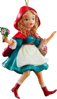 Украшение 'Красная Шапочка' 11 см, полирезина