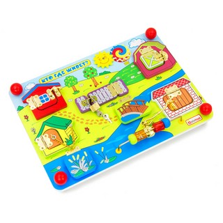 Развивающая игрушка Alatoys 'Кто где живет?', артикул ББ203 3