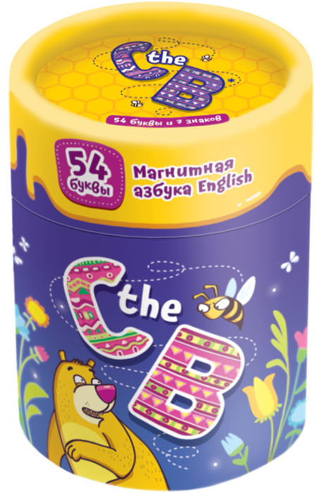Магнитная азбука C the B на английском языке