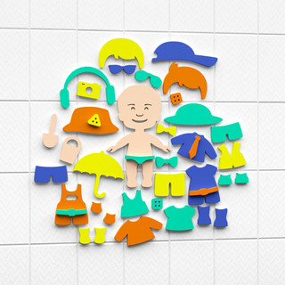 Набор для купания Аква-Одевашка Мальчик 5