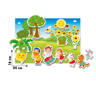 Магнитный театр 'Репка' Vladi Toys 3