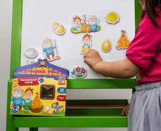 Магнитный театр 'Курочка Ряба' Vladi Toys 3