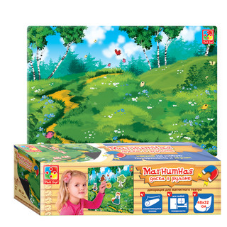 Vladi Toys Магнитная доска в рулоне Декорация