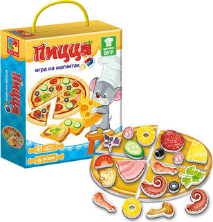 Vladi Toys Игра магнитная Крошка Шеф Пицца 2