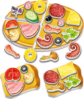 Vladi Toys Игра магнитная Крошка Шеф Пицца 3